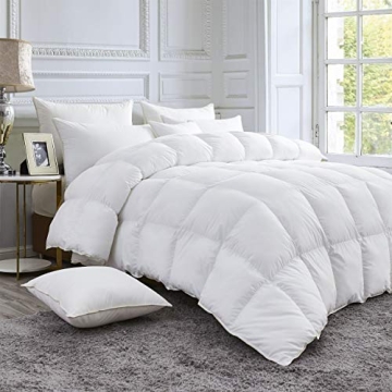 Luxurious Goose Down Comforter King - Hungarian 800 TC