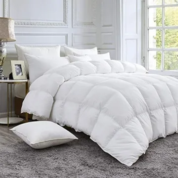Luxurious Goose Down Comforter King - Hungarian 800 TC