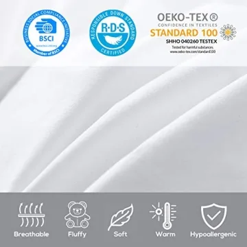 Luxurious Goose Down Comforter King - Hungarian 800 TC