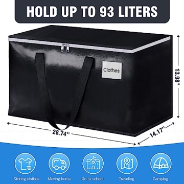 BlissTotes Moving Bags - Durable Packing Solution for Everyone
