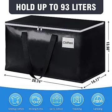 BlissTotes Moving Bags - Durable Packing Solution for Everyone