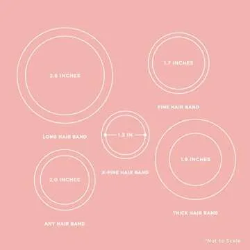 Gimme Beauty Extra Fine Hair Ties - Seamless Microfiber Hold