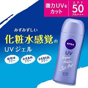 NIVEA SUN Protect Super Water Gel SPF 50 PA+++ 80g Squeeze bottle