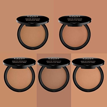 NYX PROFESSIONAL MAKEUP Matte Bronzer, Deep