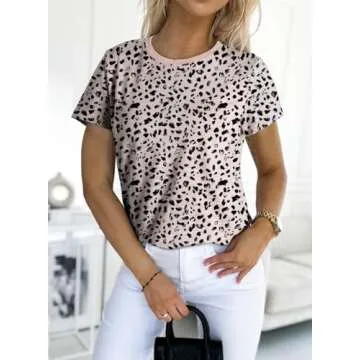 EVALESS Polka Dot Casual Tops for Women - Stylish & Comfortable