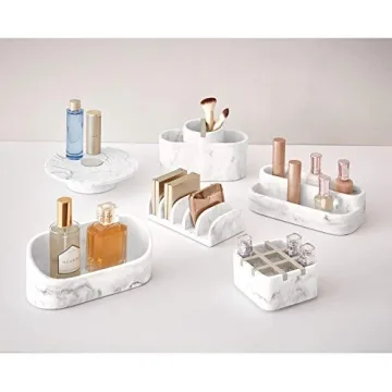 iDesign Dakota Makeup Organizer for Compact Spaces