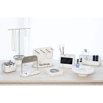 iDesign Dakota Makeup Organizer for Compact Spaces