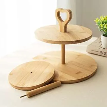 Fall Tiered Tray Stand: 3 Tier Cupcake & Seasonal Display