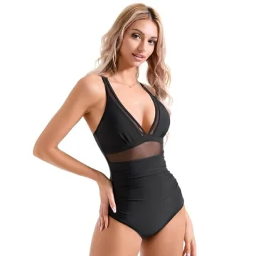 Stylish One Piece Swimsuit for Women - Tummy Control