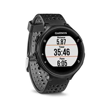 Garmin Forerunner 235, GPS Running Watch, Black/Gray