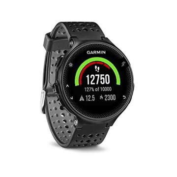 Garmin Forerunner 235, GPS Running Watch, Black/Gray