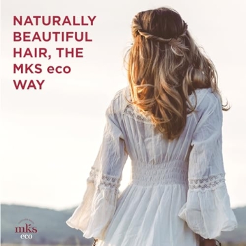 Earthly Body MKS eco X, High Tide Scent - 4 fl oz - Leave-In Treatment & Detangler - Moroccan Argan Oil, Hemp Seed Oil - Vegan & Cruelty Free