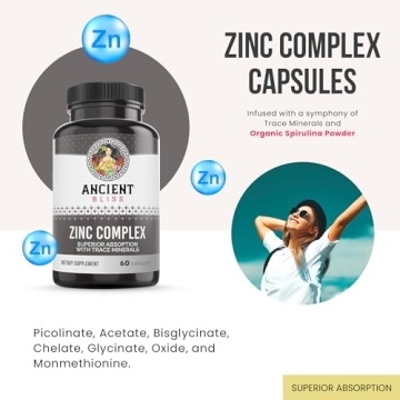 Zinc Complex Capsules for Immune Support and Antioxidant Boost