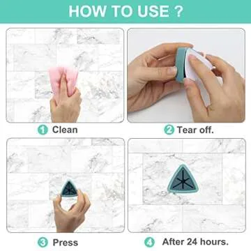 Pletpet 4Pcs Towel Hook Holder Grabber, Drill Free Self Adhesive Push Hooks Firmly, Colorful Dish Towel Holders for Kitchen Bathroom Organization