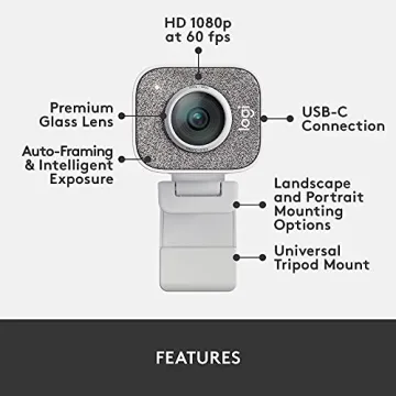 Logitech StreamCam - High-Quality Webcam for Streaming