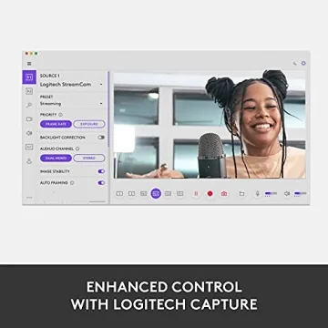 Logitech StreamCam - High-Quality Webcam for Streaming
