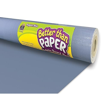 Aegean Blue Bulletin Board Roll - Durable, Reusable Classroom Decor