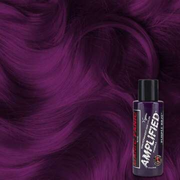 MANIC PANIC Purple Haze Hair Color Amplified 2PK