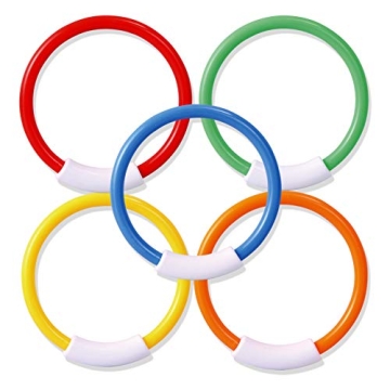 JOYIN 20 Pcs Diving Pool Toys Set for Kids Fun