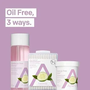 Almay Eye Makeup Remover Pads with Aloe, Oil Free, Hypoallergenic, Fragrance Free, Dermatologist & Ophthalmologist Tested, 8.8 oz, 120 Pads (Pack of 2) Packaging May Vary