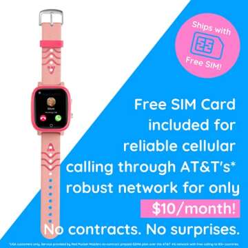 Angel Watch Series R - Ultimate Kids GPS Tracking Smartwatch