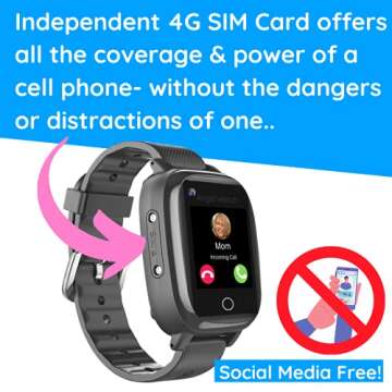 Angel Watch Series R - Ultimate Kids GPS Tracking Smartwatch