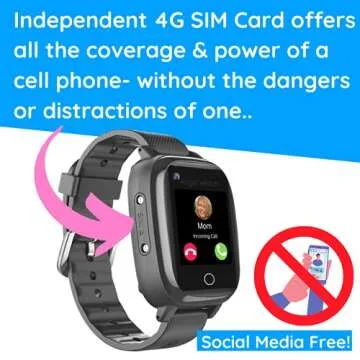 Angel Watch Series R - Ultimate Kids GPS Tracking Smartwatch