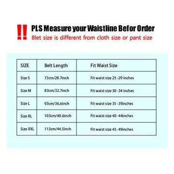 XZQTIVE Black Corset Waist Belt for Women 4.7inch Wide