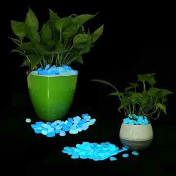 Glow in The Dark Garden Pebbles - 200 PCS