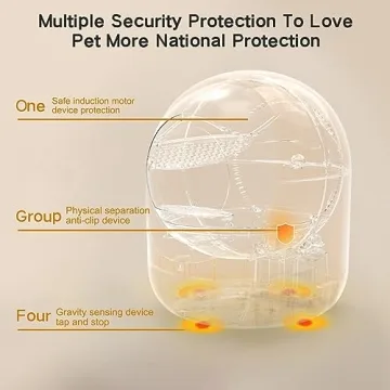 Automatic Self Cleaning Litter Box with App Control