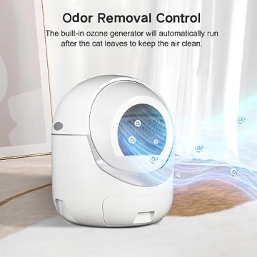 Automatic Self Cleaning Litter Box with App Control