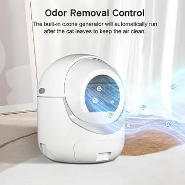 Automatic Self Cleaning Litter Box with App Control