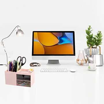 XDRELEC Pen Holder - Stylish Desk Organizer for All Ages