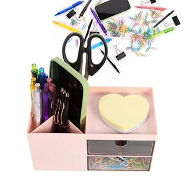 XDRELEC Pen Holder - Stylish Desk Organizer for All Ages