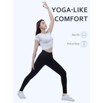 Chasehot Pull on Skinny Jeans for Women, Stretchy High Waisted Leggings Trendy Tummy Control Demin Jegging with Pockets