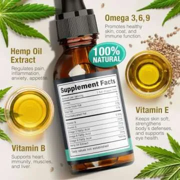 Charlie & Buddy Hemp Оil for Dogs Cats - Helps Pets with Аnxiеty, Pаin, Strеss, Slееp, Аrthritis, Sеizures Rеlief - Нiр Jоint Hеalth - Cаlming Trеats