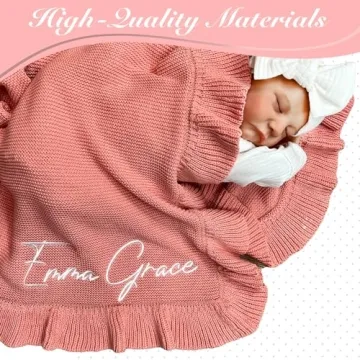 Personalized HuitzilAM Knit Baby Blanket – Soft Custom Gift