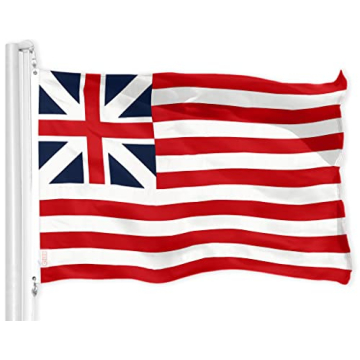 G128 Grand Union Flag | 3x5 Ft | LiteWeave Pro Series Printed 150D Polyester | Historical Flag, Indo...