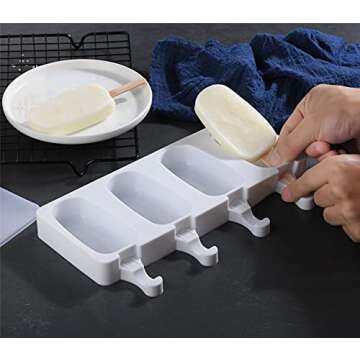 Mirenlife Large Popsicle Molds for Homemade Treats