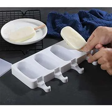 Mirenlife Large Popsicle Molds for Homemade Treats