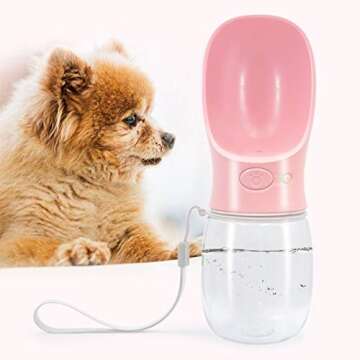 ANREONER Portable Dog Water Bottle - Eco-Friendly & Leak-Proof
