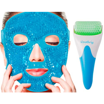 Face Ice Roller Gel Mask Set Ideal for Mother's Day Gift