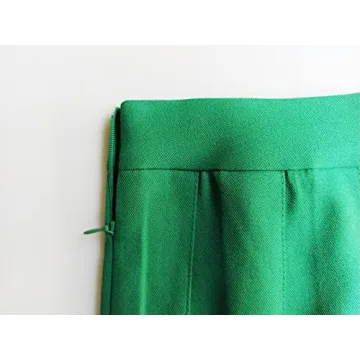 TONCHENGSD High Waist Pleated Mini Skirt with Built-in Shorts