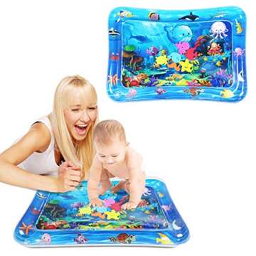 SUNSHINE-MALL Tummy Time Inflatable Play Mat for Babies