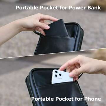 Leather Portable Wipe Warmer - Lupantte USB Charger