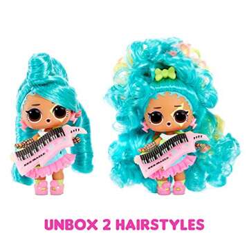 L.O.L. Surprise! Remix Hair Flip Dolls – 15 Surprises with Hair Reveal & Music