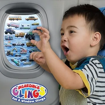 Cars and Trucks Puffy Stickers for Kids - Engage & Play!