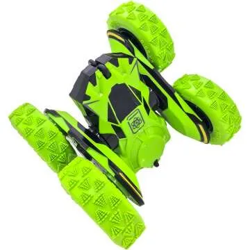 Threeking RC Stunt Cars - 360° Flips, Remote Control