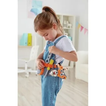 Hape Junior Inventor Tool Belt for Creative Kids Aged 4+