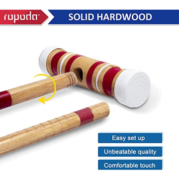 Buy ROPODA Six-Player Croquet Set for Outdoor Fun